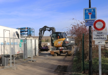 Travaux assainissement zone Ouest