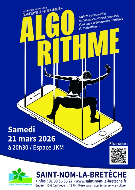 Affiche spectacle Algorithme