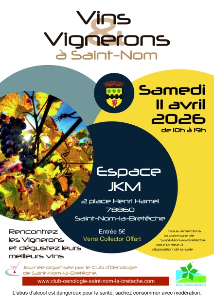 Affiche salon Vins & Vignerons 2026