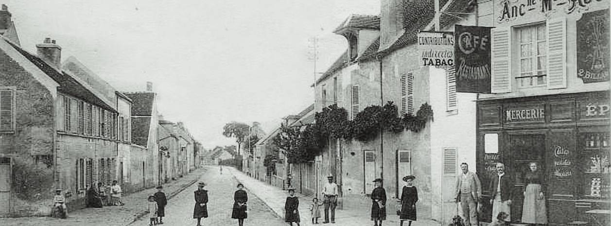 Carte postal ancienne représentant la Grande Rue