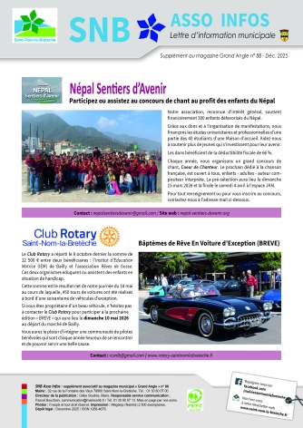 SNB Asso n° 88 - Décembre 2025