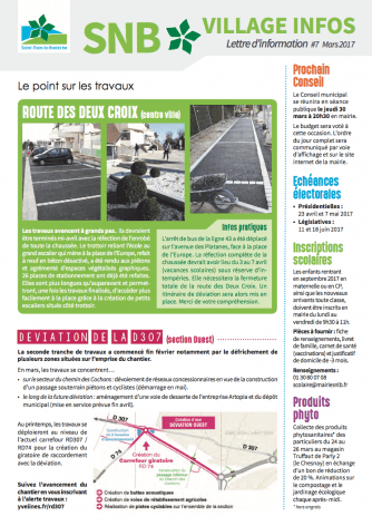 Couverture du SNB Village n° 7