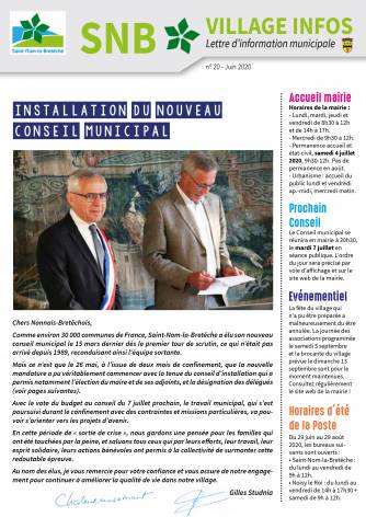 SNB Village n° 20 - Juin 2020